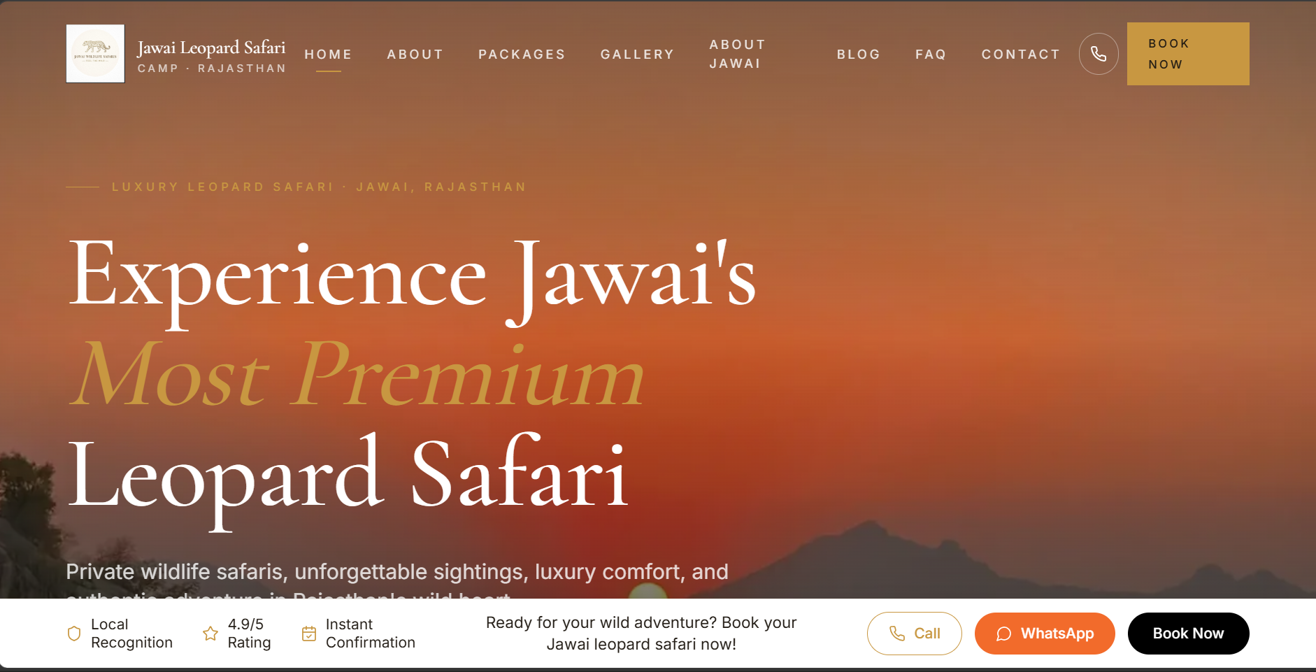 Jawai Leopard Safari
